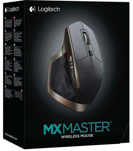 Datorpele Logitech MX Master for Business, brūna/melna