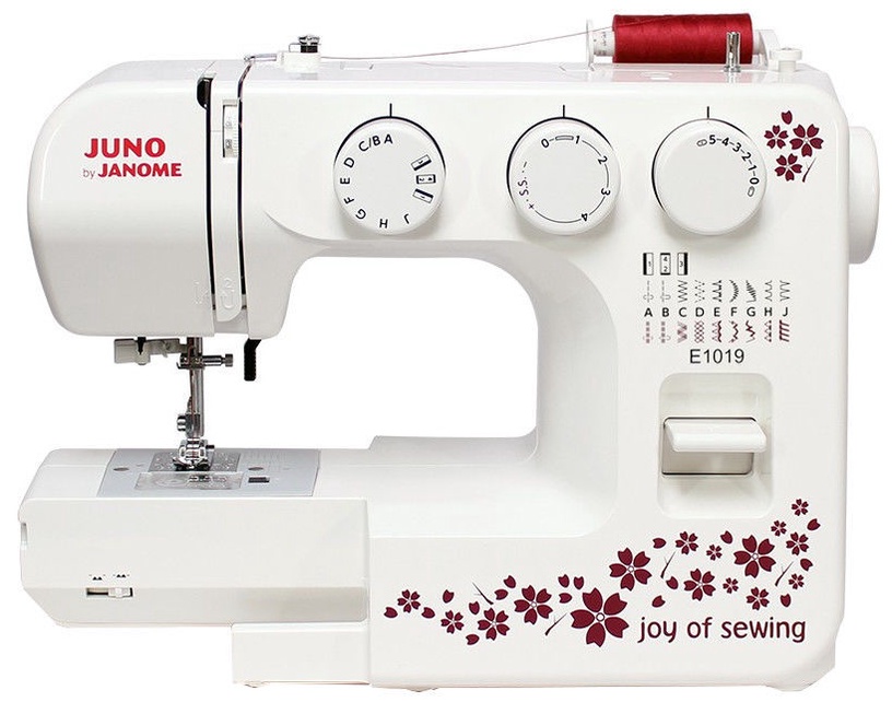 Šujmašīna Janome Juno E1019, elektromehānisks