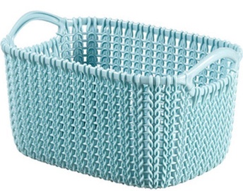 Curver Knit XS Rectangular Basket Blue