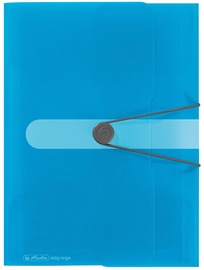 Herlitz Wallet Folder Easy Orga A4 Transparent Blue 11206414