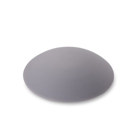 Durvju atdure, Ø 60 mm, plastmasa, pelēka