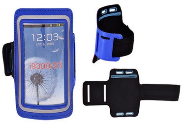 Telone Universal 8-15 Armband Pouch Case For Fitness Blue
