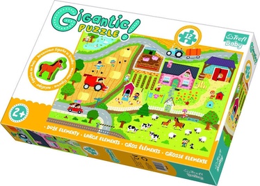 Puzle Trefl Gigantic Floor - The Farm 90753, 12 gab.