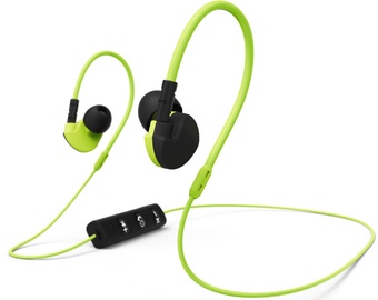 Belaidės ausinės Hama Active BT Black/Yellow