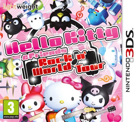 DS, 3DS žaidimas Nintendo Hello Kitty and Friends: Rockin' World Tour 3DS