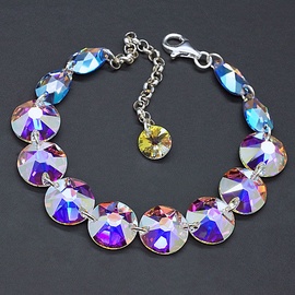 Diamond Sky 925 Sterling Silver Bracelet Grace III