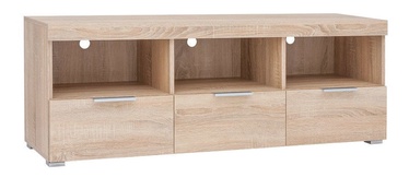 TV galds Black Red White Venlo RTV3S Sonoma Oak, 1350x400x500 mm