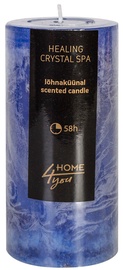 Kvepianti žvakė Home4you Candle Healing Crystal Spa D6.8xH14cm, 58 h
