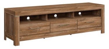 TV galds Black Red White Gent Stirling Oak, 2000x540x600 mm