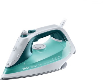 Triikraud Braun TexStyle 7 Pro SI 7042, valge/roheline