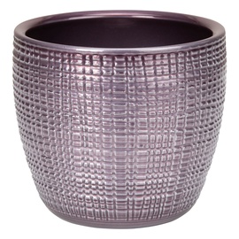 Puķu pods Scheurich 64305, keramika, Ø 138 mm, violeta