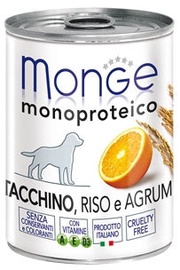 Monge Monoproteinic Fruits Pate Turkey/Citrus 400g