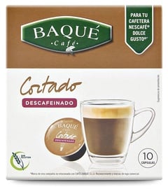 Kafijas kapsulas Cafe Baque Decaffeinated, 0.07 kg, 10 gab.