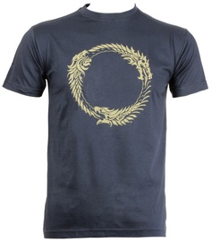 Gaya Entertainment T-Shirt Elder Scrolls Online Ouroboros, Dark Grey XXL