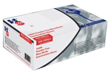 Darba cimdi Healthline, nitrils, zila, M