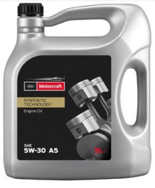 Motoreļļa Ford Motorcraft A5 5W - 30, sintētiskais, vieglajam auto, 5 l