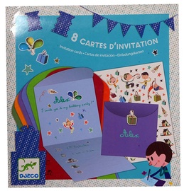 Djeco Invintation Cards for Boys 8pcs