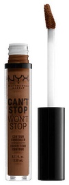 Korektors NYX Can't Stop Won't Stop Mocha, 3.5 ml