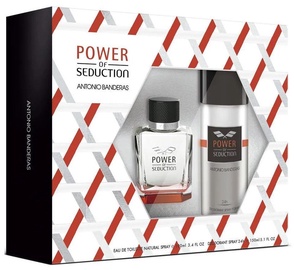 Antonio Banderas Power Of Seduction 100ml EDT + 150ml Deodorant Spray