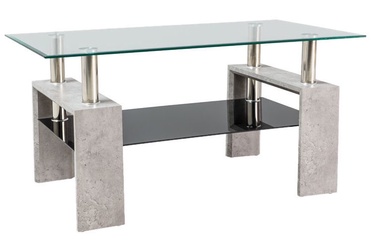 Kafijas galdiņš Signal Meble Lisa II Light Stone, 1100x600x550 mm