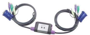 Aten CS62AZ-AA VGA x 2 / PS/2 x 2 / 3.5mm x2 Switch