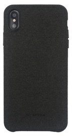 So Seven Gentleman Fabric Back Case For Apple iPhone Xs Max Black