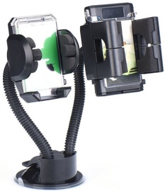 Fly Universal Double Car Holder With Flexible 2 Legs Black