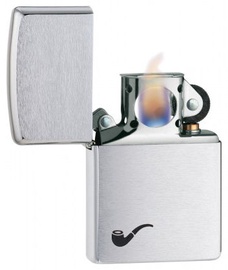 Žiebtuvėlis Zippo Lighter 200PL, sidabro/juoda