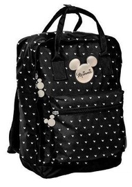 Paso Minnie I School Backpack w/ Pencil Case Black