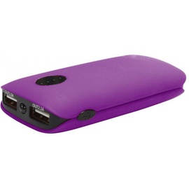 Uzlādēšanas ierīce – akumulators (Power bank) Platinet, 5000 mAh, violeta