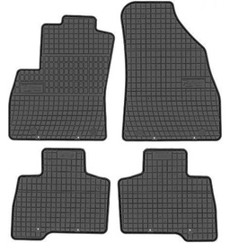 Резиновый автомобильный коврик Frogum Citroen Nemo / Fiat Fiorino / Peugeot Bipper, 4 шт.