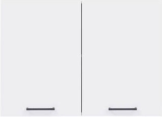 Black Red White Kitchen Upper Cabinet Junona Line G2D/80/57 White