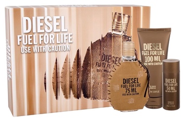 Diesel Fuel For Life 75ml EDT + 50ml Shower Gel + 100ml Shower Gel