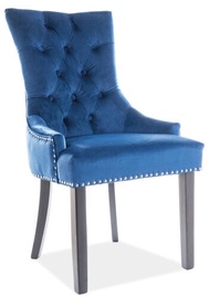 Signal Meble Edward Velvet Chair Navy Blue