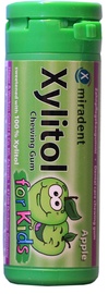Miradent Xylitol Chewing Gum For Kids 30g Apple