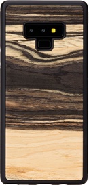 Man&Wood White Ebony Back Case For Samsung Galaxy Note 9 Black