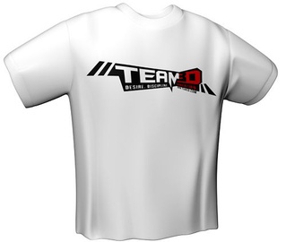 GamersWear Team3D T-Shirt White S