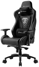 Spēļu krēsls Sharkoon Skiller SGS4, melna