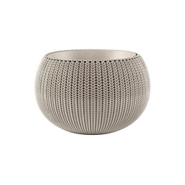 Puķu pods Curver 229540, smilškrāsas, Ø 360 mm