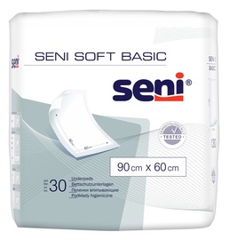 Seni Soft Basic Underpads 60x90cm 30pcs