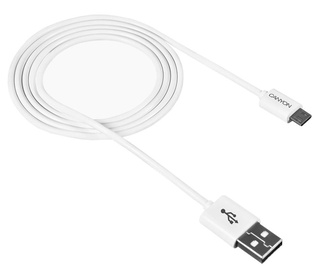 Canyon Cable Micro USB / USB White 1m