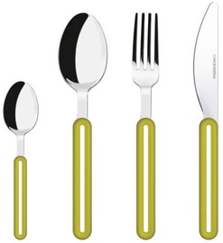 ViceVersa Offset Cutlery Set 24 Green