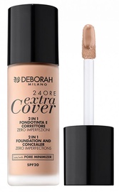 Deborah Milano 24Ore Extra Cover Foundation SPF20 30ml 02