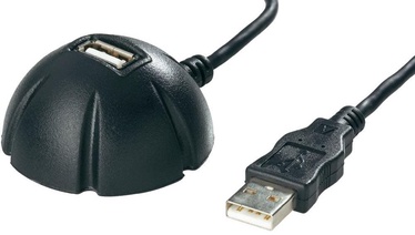 Провод Logilink USB 2.0 male, USB 2.0 female, 1.5 м