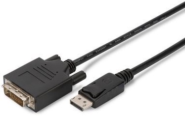 Assmann Adapter Cable Displayport / DVI-D Black 1m