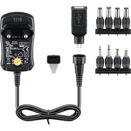 Goobay Power Supply Rotary Switch Adapter 600mA 3-12V