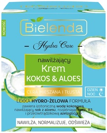 Bielenda Hydra Care Coconut & Aloe Face Cream For Oily Skin 50ml