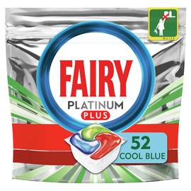Trauku mazgājamās mašīnas kapsulas Fairy Platinum plus, 52 gab.