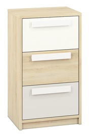Komoda ML Meble Drop 11 Beech/Light Grey