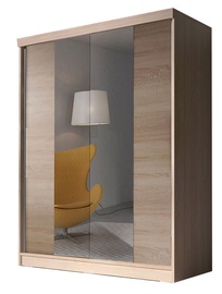 Idzczak Meble Bono BIS 02 Wardrobe w/ Mirror Sonoma Oak